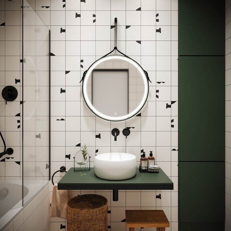 Зеркало круглое Sancos Dames DA650 65
