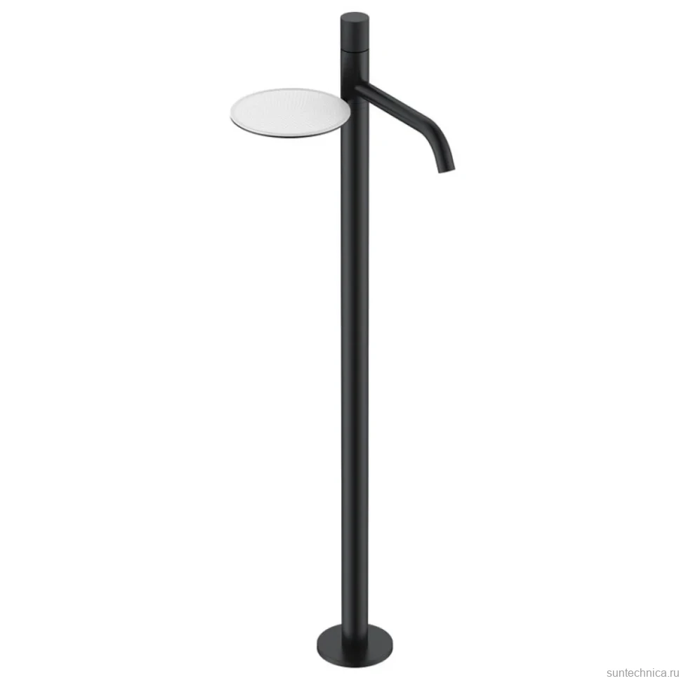 Напольный смеситель для раковины Boheme Stick 120-BB.4 black spirale