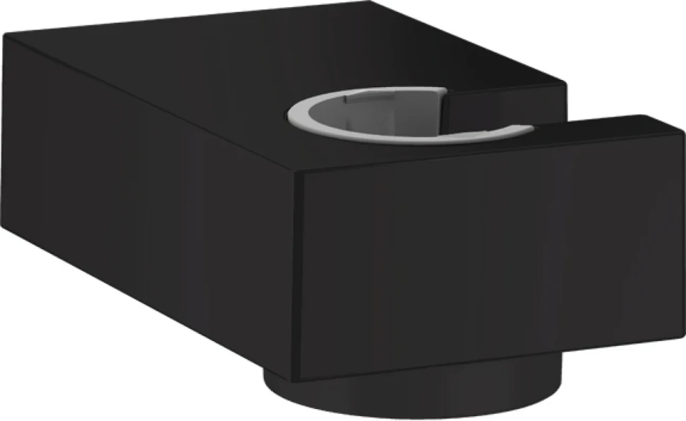 Настенный держатель Hansgrohe Porter E 28387670 матовый черный