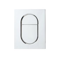 Кнопка смыва для унитаза Wonzon & Woghand WW-IB257-CR пластик, цвет глянцевый хром