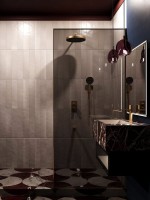 Душевой комплект Vincea Domus VSFW-5DM1BG С ВНУТРЕННЕЙ ЧАСТЬЮ, брашированное золото