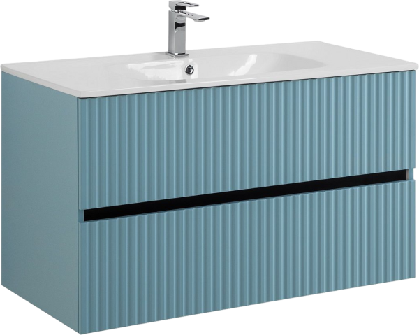 Тумба под раковину Art&Max Torino 100 подвесная, ниагара