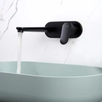 Смеситель для раковины AQUATEK Ника AQ1813MB С ВНУТРЕННЕЙ ЧАСТЬЮ, черный матовый Смеситель для раковины AQUATEK Ника AQ1813MB С ВНУТРЕННЕЙ ЧАСТЬЮ, черный матовый