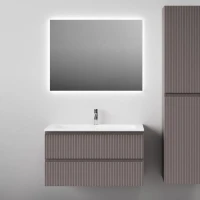 Мебель для ванной комнаты Sancos Snob T 90 подвесная, doha soft, раковина СN7019