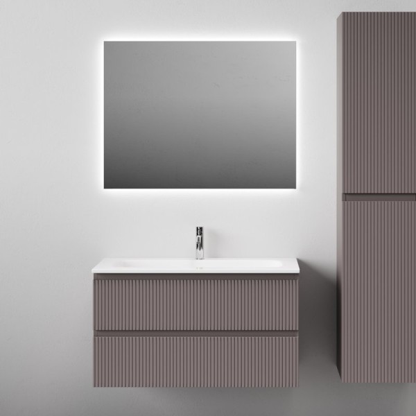 Мебель для ванной комнаты Sancos Snob T 90 подвесная, doha soft, раковина СN7019