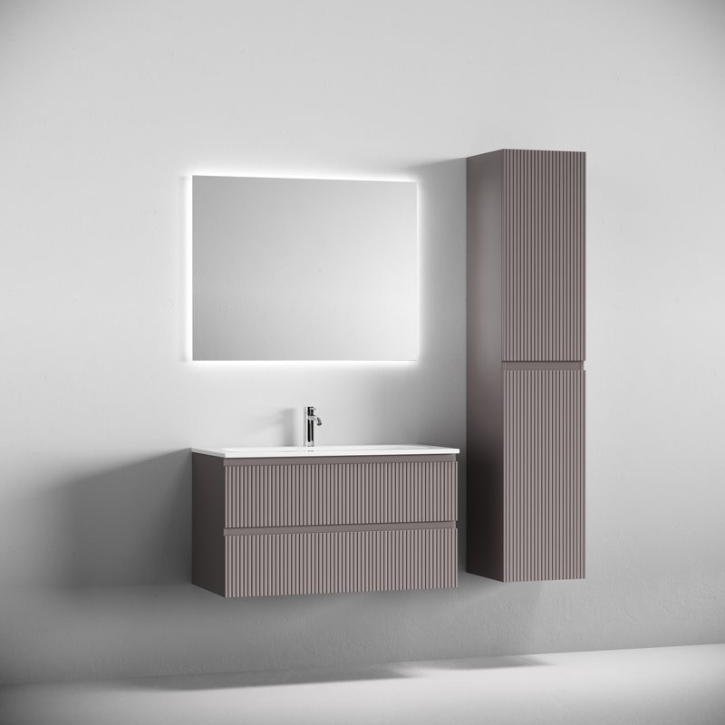 Мебель для ванной комнаты Sancos Snob T 90 подвесная, doha soft, раковина СN7019