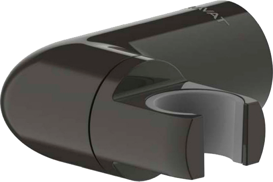 Настенный держатель Bravat P7185BW-ENG черный