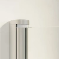 Душевой уголок Vegas Glass ZA-F Novo 120*110 07 01 профиль матовый хром, стекло прозрачное