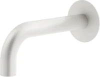 Излив Plumberia Selection Ixo SPT0058BO для ванны, матовый белый