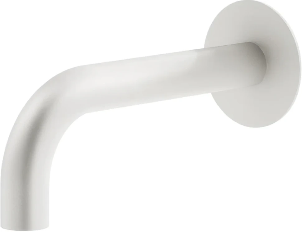 Излив Plumberia Selection Ixo SPT0058BO для ванны, матовый белый
