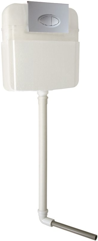 Смывной бачок скрытого монтажа SantiLine SL-02 с кнопкой смыва