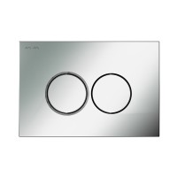 Кнопка смыва для унитаза AM.PM ProC L I070131 пластик, цвет матовый хром