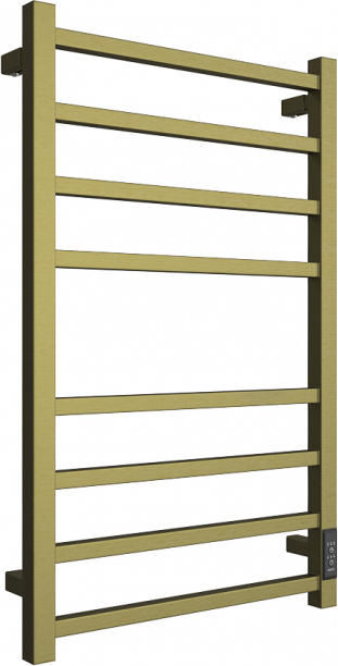 Полотенцесушитель электрический Двин L plaza neo 80/50 состаренная бронза матовая