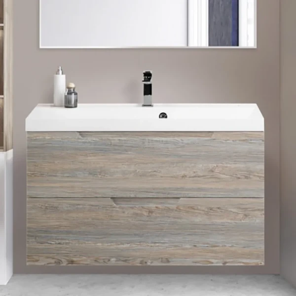 Тумба под раковину BelBagno Vittoria 90 подвесная, pino
