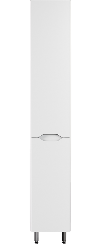 Шкаф пенал для ванной Style Line Марелла 30 антискрейтч, белый матовый