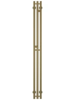 Полотенцесушитель водяной Сунержа Терция Pro 051-0444-1510 150x15 см, состаренная латунь, I-образный
