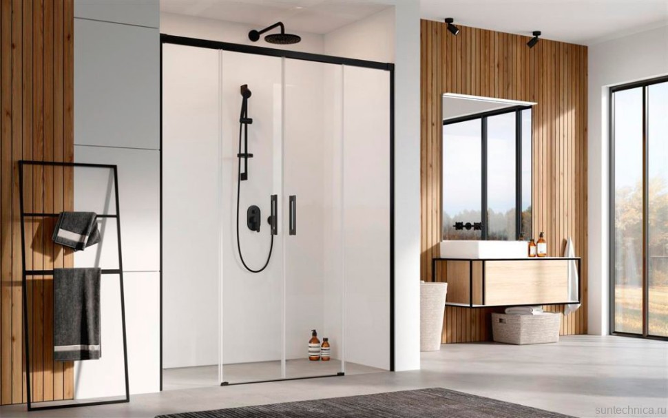 Душевая дверь в нишу Radaway Idea Black DWD 170