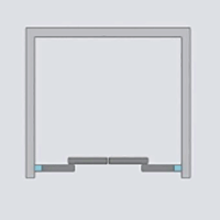 Душевая дверь в нишу Radaway Idea Black DWD 170