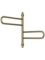 Полотенцесушитель электрический Сунержа Парео 4.0 32-0823-0567 55x50 см, скрытое подключение, золотой шелк, E-образный