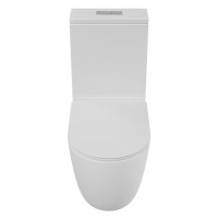 Унитаз-компакт напольный Grossman GR-4494MSQ с микролифтом, белый матовый