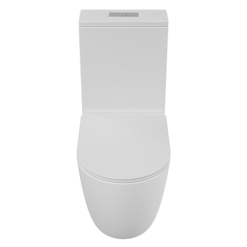 Унитаз-компакт напольный Grossman GR-4494MSQ с микролифтом, белый матовый