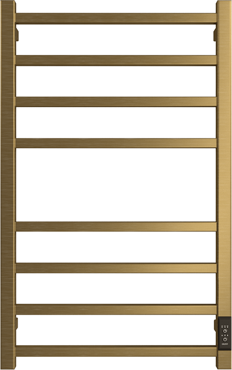 Полотенцесушитель электрический Двин L plaza neo 80х50, матовое золото