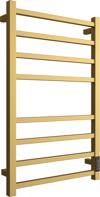 Полотенцесушитель электрический Двин L plaza neo 80х50, матовое золото