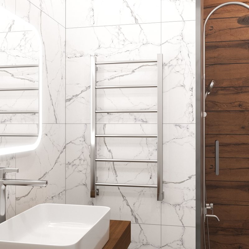 Полотенцесушитель водяной Grota Simple 43х80 полированный