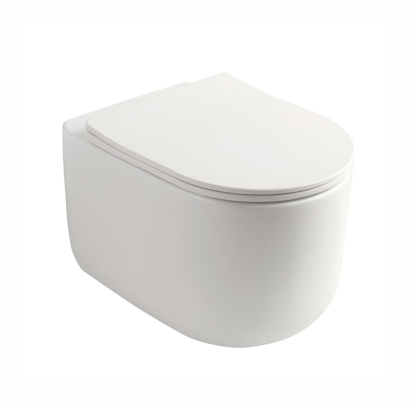 Унитаз подвесной SantiLine SL-5006 белый