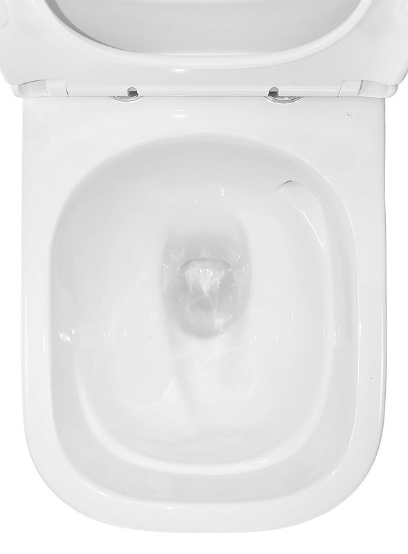 Унитаз-компакт напольный AZARIO Riano AZ-1305A с микролифтом, безободковый