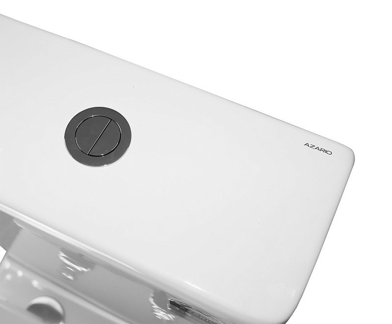 Унитаз-компакт напольный AZARIO Riano AZ-1305A с микролифтом, безободковый