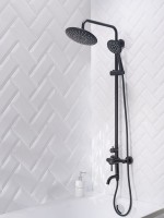 Душевая стойка РМС Sus124bl SUS124BL-009DK черная