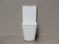 Унитаз-компакт напольный Ceramicanova Cubic Торнадо CN1803T с сиденьем микролифт, безободковый