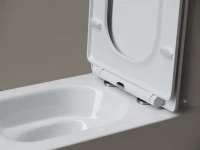 Унитаз-компакт напольный Ceramicanova Cubic Торнадо CN1803T с сиденьем микролифт, безободковый