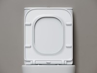 Унитаз-компакт напольный Ceramicanova Cubic Торнадо CN1803T с сиденьем микролифт, безободковый