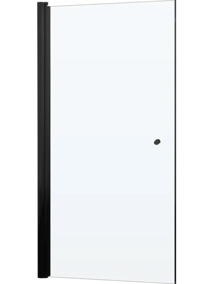 Душевая дверь в нишу Kubele DE020 DE020D601-CLN-BLM- 80х200 80, профиль черный матовый