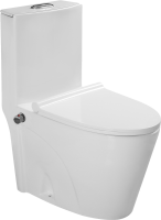 Унитаз-моноблок напольный SantiLine SL-5012SM-BD