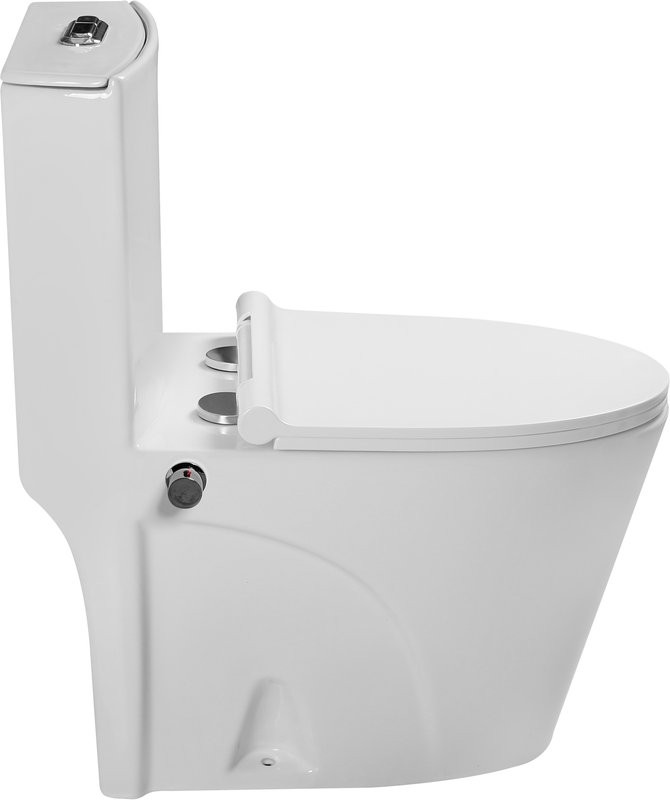 Унитаз-моноблок напольный SantiLine SL-5012SM-BD