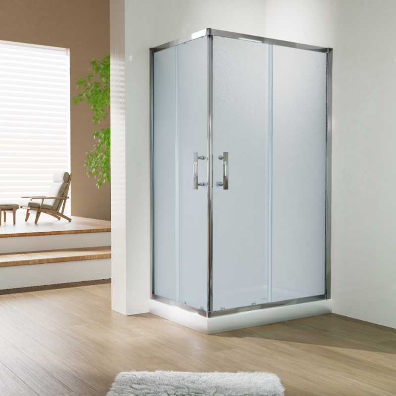 Душевой уголок Esbano ESR-8021C 120x80, с поддоном