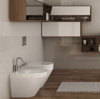 Биде напольное Hatria Daytime evo YQ3501 белое
