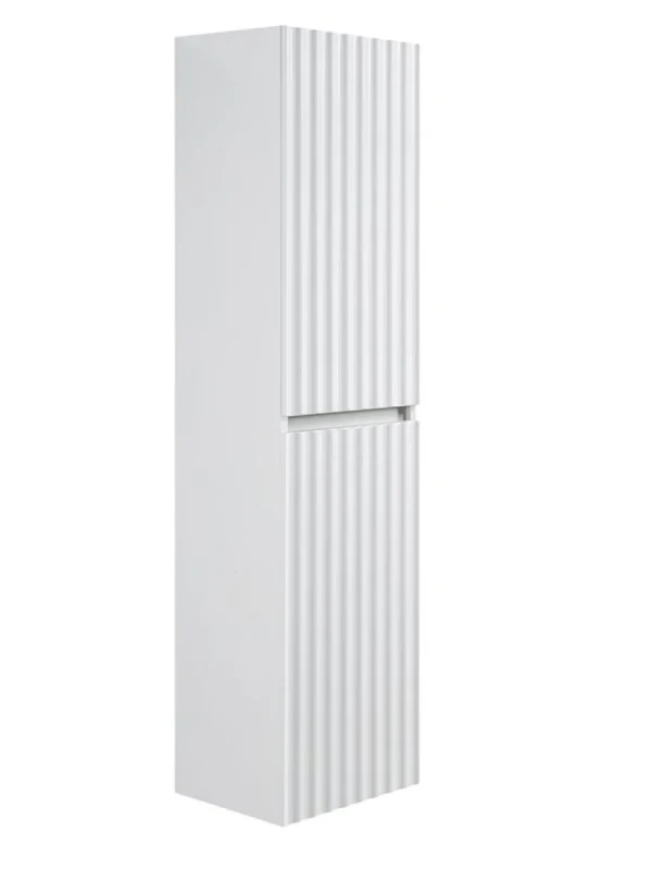 Шкаф-пенал для ванной Art&Max Elegant 150 матовый белый
