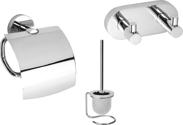 Набор Ершик Bemeta Omega + Держатель 104112012 chrome + Крючок