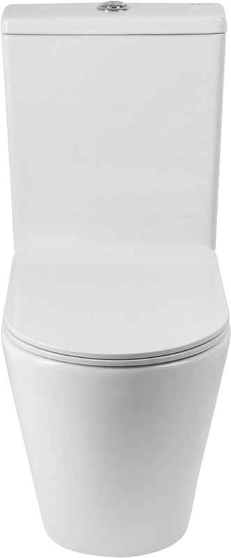 Унитаз-компакт напольный BelBagno Sfera-r BB2141CPR безободковый, крышка BB901SC с микролифтом, бачок BB2141T