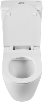 Унитаз-компакт напольный BelBagno Sfera-r BB2141CPR безободковый, крышка BB901SC с микролифтом, бачок BB2141T
