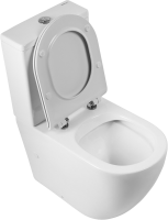 Унитаз-компакт напольный BelBagno Sfera-r BB2141CPR безободковый, крышка BB901SC с микролифтом, бачок BB2141T