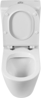 Унитаз-компакт напольный BelBagno Sfera-r BB2141CPR безободковый, крышка BB901SC с микролифтом, бачок BB2141T