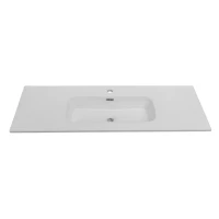 Тумба с раковиной Cezares Duet 120 bianco lucido, раковина Cezares CZR-8095-120