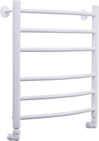 Полотенцесушитель водяной Comfysan Noumi W-6 60х50 60x55 см, матовый белый, лесенка