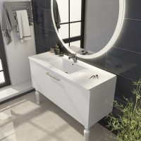 Тумба с раковиной Sanvit Эмми 120 белая