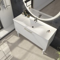 Тумба с раковиной Sanvit Эмми 120 белая